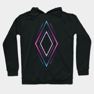 Diamond solo pink blue Hoodie